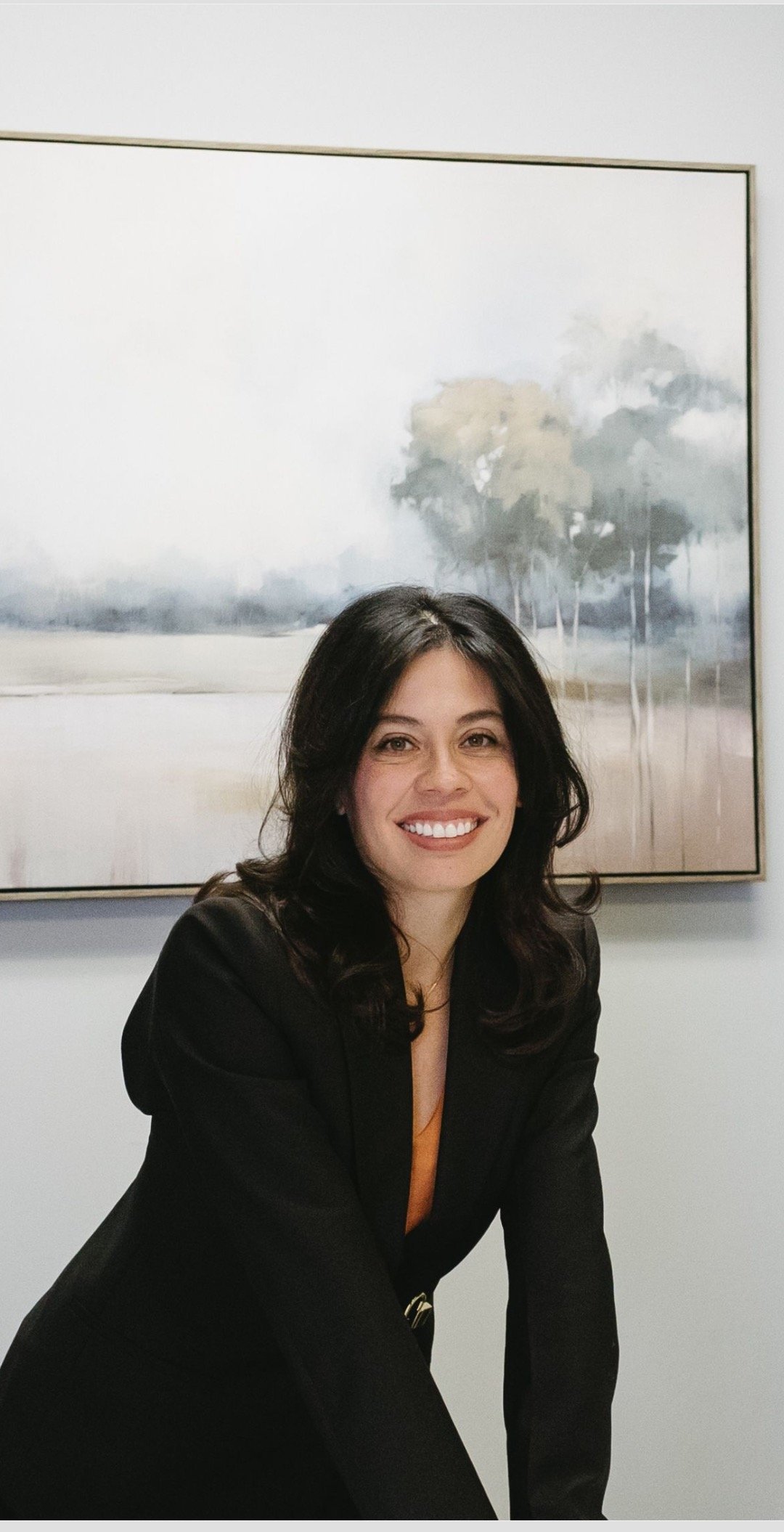 Brenda Echevarria at her office